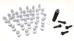 New Pro Comp 32-PIECE M14 1.5 Spline Lug Nut Kit Chrome W/ Valve Stems PXA16145. Price: $20.95.