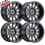 (SET-4) Method MR605 Nv 20X10 8X6.5/8X165.1 -24MM Wheels Rims Inch New. Price: $1756.00.
