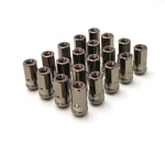Muteki Lug Nut Set 14X1.5 20PC Titanium Finish W/red Ring HR5007TR New. Price: $197.00.