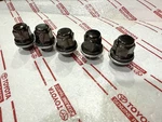 New Lexus RX350 RX450H 2022-26 Black Chrome Pearl Genuine Oem Wheel Lug Nut X5. Price: $39.98.