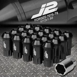 J2 Engineering 7075 Aluminum M12X1.5 20PCS 50MM Open End Lug Nut Set+key Black New. Price: $32.49.
