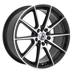 Impact Racing 502 Wheel 17X7.5 (38, 5X114.3, 73.1) Black Single Rim New. Price: $159.60.
