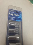 White Knight-new-chrome Wheel Lug Nuts 1/2 Rh Duplex Mag Set 4 Total. Price: $12.00.