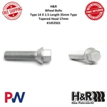 H&r Wheel Lug Bolts Silver Steel 14X1.5 Length 35MM Type Tapered Head 17MM 60? New. Price: $30.59.