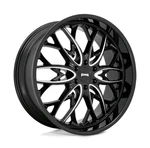 26X10 +25 Dub 1PC S263 Og 6X5.5 Gloss Black Milled Wheels (set Of 4) Used. Price: $1500.00.