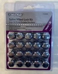 White Knight 733809 Wheel Lock Set Kit 14MM-1.50 Duplex Spline Acorn Nop New. Price: $29.95.