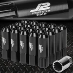 J2 Engineering 7075 Aluminum M12X1.25 16PCS 60MM Open-end Lug Nut 4PC Lock Black New. Price: $27.49.