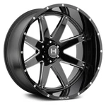 Hostile H109 Alpha Wheel 20X10 (-19, 8X180, 125.2) Black Single Rim New. Price: $509.00.