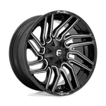Fuel 1PC Wheels Rim D773 Typhoon 22X10 8X180 ET-18 124.2CB Gloss Black Milled New. Price: $690.37.