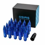 Osias 20PCS M12X1.5 Racing Wheel 60MM Lug Nuts With Socket Key For Honda Blue New. Price: $19.99.