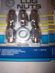 Nos Cal Custom Short Shank Chrome Log Nuts With Washers 1/2" X 20 Lot Of New. Price: $29.95.