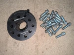 Ecs Tuning 15MM 4 Spacer Set With 20 Lug Bolts Used. Price: $139.99.