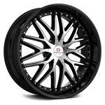 Cavallo CLV-46 Wheel 22X9.5 (15, 5X114.3, 74.1) Black Single Rim New. Price: $453.84.