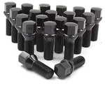 Set Of 20 Black 14X1.25 Lug Bolts Install Kit Cone Seat Acorn Bolt, 17MM Hex New. Price: $57.41.