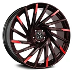 Xcess X02 Wheel 22X9 (15, 5X114.3, 74.1) Black Single Rim New. Price: $386.00.