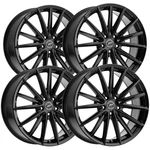 (set Of 4) Platinum 461 Exodus 18X8 5X4.5" +40MM Gloss Black Wheels Rims New. Price: $814.96.