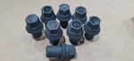 (lot Of 8) Flange Lug Nut For Alcoa M22 X 1.5 (3 In) Rear Bus Wheels New. Price: $79.99.