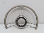 Vintage 1940 Oldsmobile Car Steering Wheel Horn Chrome Trim Bezel Used. Price: $199.96.