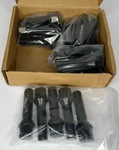 Jiiinmiiin M14X1.5 Black Lug Bolts, Wheelbolt, 20 Pack, 45MM Thread Length New. Price: $30.00.