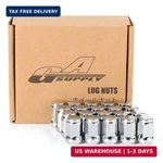 Gasupply 1/2X20 Lug 20PCS, Chrome 1/2''-20 Closed End Bulge Acorn Nuts, New. Price: $29.57.