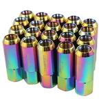 M14X1.5MM Aluminum Tuner Racing Extended Forged 60M Lug Nuts 20PC Neo Chrome New. Price: $29.97.