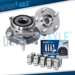 Front Wheel Hub Bearings W/10PC Lug Nuts 09-14 Subaru Impreza Forester New. Price: $105.77.