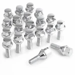 Jiiinmiiin M12X1.25 One-piece Design Conical Seat Wheel Chrome 28MM, New. Price: $45.64.