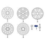 For Toyota Tacoma 2024-2026 90942A1007 Wheel Lug Nut New. Price: $13.57.