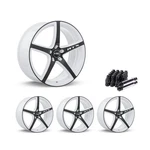 Set Of 17" White Alloy Wheel Rims 5X114.3 Fits 2004-14 Acura Tsx, RTX55 5LUG New. Price: $971.80.
