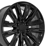Oe Wheels CA91-20090-6550-28B 20" Replica Fits Cadillac Escalade Gloss Black New. Price: $248.00.