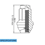 Coyote Archived 511173BLK Oe Lug Fits Ford M14 2 New. Price: $157.32.