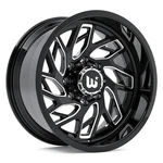 Western MS83 Wheels 20X10 (-12, 8X180, 124.9) Black Rims Set Of New. Price: $1480.00.