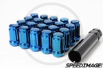 Z Racing Blue Spline Steel Lug Nuts 35MM 12X1.5MM 20 Pcs Key Tuner Close Ended New. Price: $29.00.