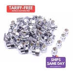 Gorilla 73088SM, Set Of 100 Chrome Steel Lugnuts 1/2 Short Mag Open End New. Price: $232.61.