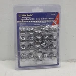 White Knight 12MM 1.5 Bulge Acorn Hex Size 3/4 Lug Lock Kit Silver 721707 Nop New. Price: $37.75.