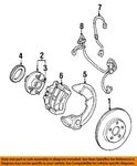 Ford Oem 04-07 Freestar Front Suspension Brake Components-wheel Stud 3F2Z1107AA New. Price: $35.69.