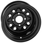 Quadboss Steely Wheel - 12X7 2+5 4/110 Black Atv/utv QBS608488 New. Price: $68.99.