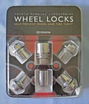 Genuine Toyota Wheel Lock Set PT276-42010 Fits RAV4 2005-2012 Gently Used. Price: $35.00.