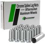 Chrome Lug Nuts For 2006-2009 Mitsubishi Raider With Aftermarket Wheels New. Price: $56.00.