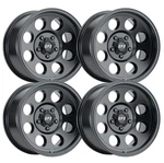 (SET-4) G-fx TR16 18X9 6X5.5/6X139.7 Matte Black 12MM Wheels Rims Inch New. Price: $884.00.
