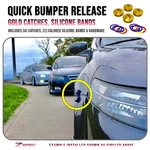Zspec Quick Release Bumper Fastener Kit W/gold Catches & Colored Bands New. Price: $27.00.