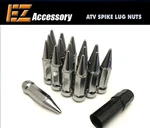 16 Pcs Spike Atv Heptagon Lug Nuts Kit Chrome 1/2" Polaris Xplorer Trail Boss New. Price: $41.99.