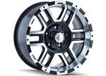 Ion 179-7935B Black/machined Face/lip 17X9 5X135 0MM 87MM Wheel New. Price: $216.73.