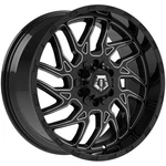 Tis 544BM 2.0 20X9 5X5"/5X5.5" +1MM Black/milled Wheel Rim 20" Inch New. Price: $478.00.