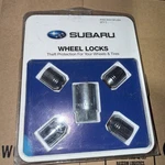 2009-2026 Subaru Alloy Wheel Lock Lug Nuts Set Oem B321SFL001 Genuine Models New. Price: $49.20.