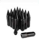20PCS M12X1.5 Wheel Lug Nuts Cap Spiked Extended Tuner 60MM Aluminum (black) New. Price: $23.74.