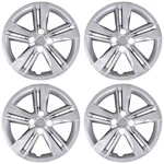 Set Of 4 16" 5 Dbl Spoke Wheel Covers For 2018-2023 Nissan Kicks Silver New. Price: $74.80.