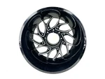 Fuel D741 Dually Runner 1PC Gloss Black Milled Accents 22X8.25 Wheel Single Rim Used. Price: $149.99.