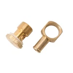 Edelbrock Carburetor Fuel Inlet Fitting 8089; 3/8 Hose Barb 5/8-20 Banjo New. Price: $21.95.