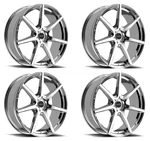 Set 22" Motiv 432C Rigor 22X9 Chrome Wheels 5X108 5X4.5 40MM Rims New. Price: $1235.49.